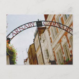 Carte Postale Rue Carnaby Londres II
