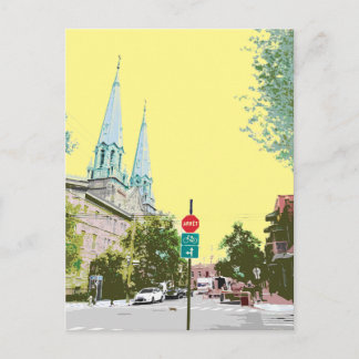 Carte Postale rue Castelnau / Castelnau street