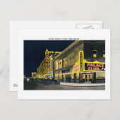 Carte Postale Rue Centre, Reno, Nevada (Devant / Derrière)