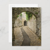 Carte Postale Rue Cobblestone Gris, France (Devant / Derrière)