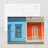 Carte Postale rue colorée d'Iquique (Devant / Derrière)