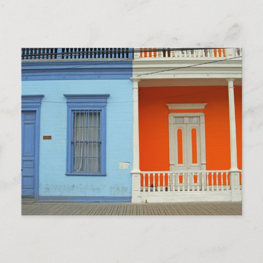 Carte Postale rue colorée d'Iquique (Devant)
