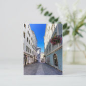 Carte Postale Rue dans la vieille ville, Linz, Autriche (Debout devant)