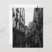 Carte Postale Rue de Barcelone (Devant / Derrière)