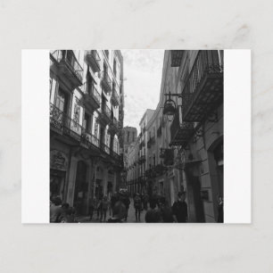Carte Postale Rue de Barcelone