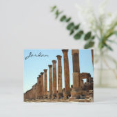 Carte Postale rue de colonne de jerash (Debout devant)