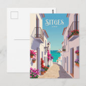 Carte Postale Rue de la Mère de Dieu Espagne (Devant / Derrière)