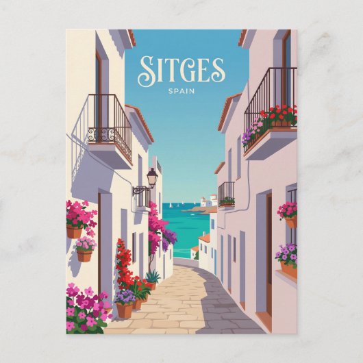 Carte Postale Rue de la Mère de Dieu Espagne (Devant)