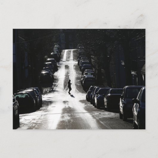 Carte Postale Rue de la ville (Devant)