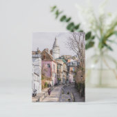 Carte Postale Rue de l'Abreuvoir, Paris, France (Debout devant)