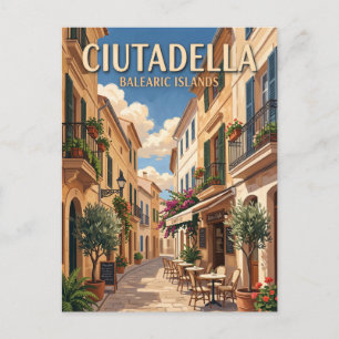 Carte Postale Rue de Sant Joan Espagne