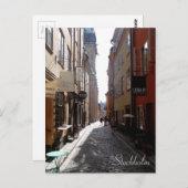 Carte Postale Rue de Stockholm (Devant / Derrière)