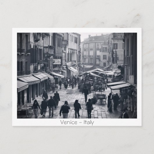 Carte Postale Rue de Venise (Devant)