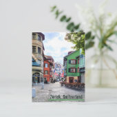 Carte Postale Rue de Zurich (Debout devant)
