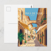 Carte Postale Rue des Secours Espagne (Devant / Derrière)