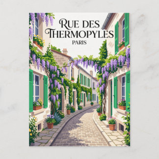 Carte Postale Rue des Thermopyles France