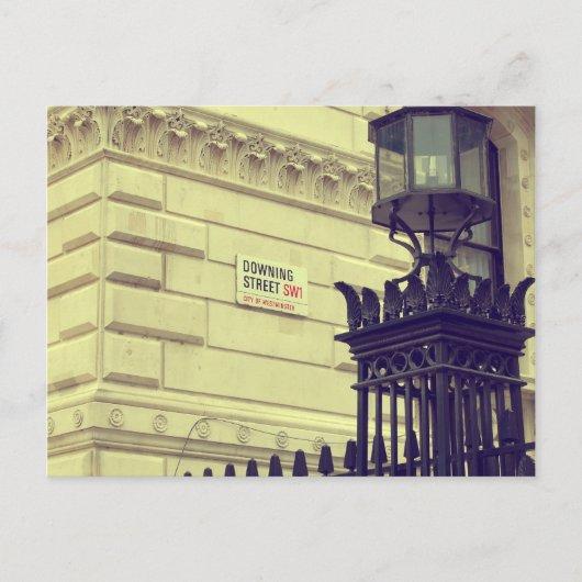 Carte Postale Rue Downing (Devant)