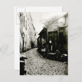 Carte Postale Rue du Jardinet et impasse (Devant / Derrière)