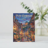 Carte Postale Rue du Petit-Champlain Canada (Debout devant)
