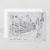 Carte Postale Rue du Petit Champlain, Québec, Canada (Devant / Derrière)