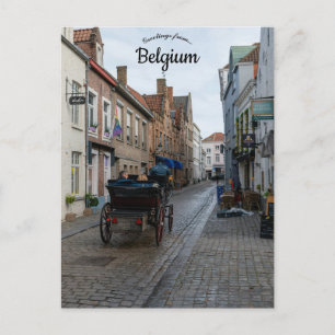 Carte Postale Rue en Belgique