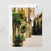 Carte Postale rue espagnole (Devant / Derrière)