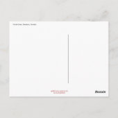 Carte Postale Rue Farská, Bratislava, Slovaquie (Dos)