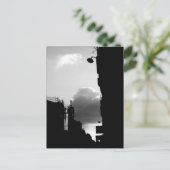 Carte Postale Rue Gassendi Paris Photographie noir blanc (Debout devant)