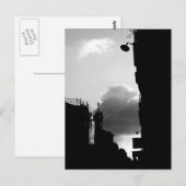 Carte Postale Rue Gassendi Paris Photographie noir blanc (Devant / Derrière)