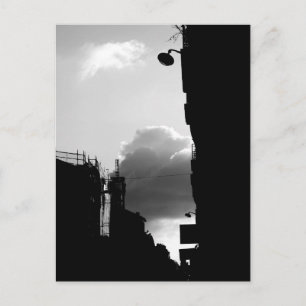 Carte Postale Rue Gassendi Paris Photographie noir blanc