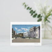 Carte Postale Rue Hanover Vue de la poste (Debout devant)