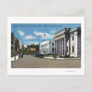 Carte Postale Rue Hanover Vue de la poste