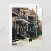 Carte Postale Rue la fontaine (Devant / Derrière)