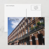 Carte Postale rue london (Devant / Derrière)