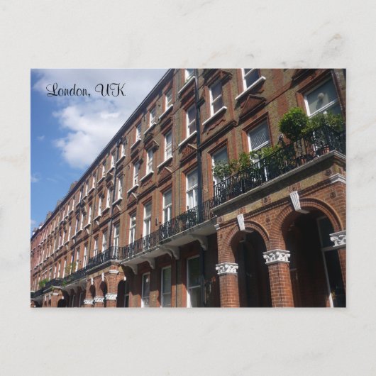 Carte Postale rue london (Devant)