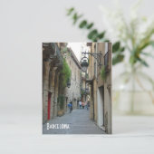 Carte Postale Rue médiévale (Debout devant)