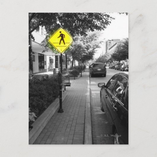 Carte Postale Rue Monroe (Devant)