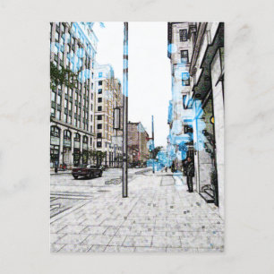 Carte Postale rue Montréal 8343a