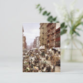 Carte Postale Rue Mulberry NYC vers 1900 (Debout devant)