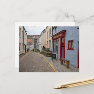 Carte Postale Rue Pavée Charmante dans le Village de Staithes