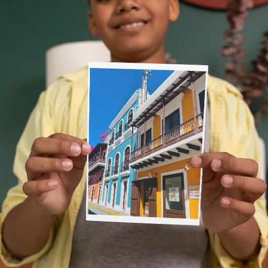 Carte Postale Rue portoricaine