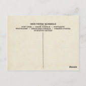 Carte Postale Rue principale à Tanger, Maroc, 1898 (Dos)