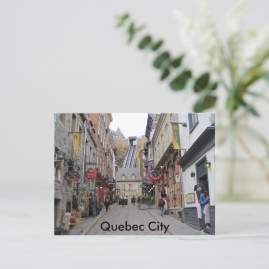 Carte Postale Rue Québec (Debout devant)