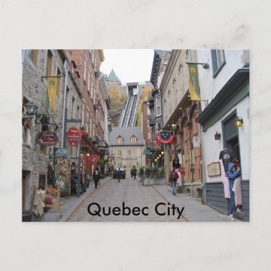 Carte Postale Rue Québec (Devant)