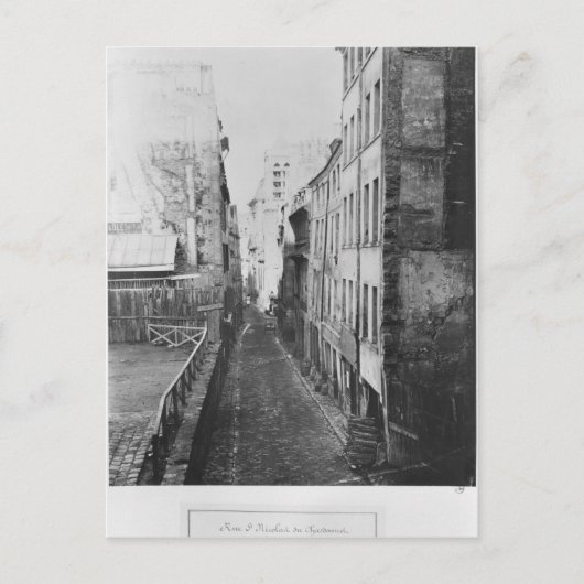 Carte Postale Rue Saint-Nicolas-du-Chardonnet (Devant)