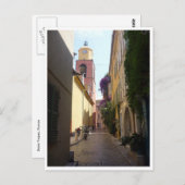 Carte Postale rue saint tropez (Devant / Derrière)