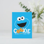 Carte Postale Rue Sésame | Cookie Monster Lookies (Debout devant)