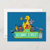 Carte Postale Rue Sésame | Couleur complète avec Pals (Devant / Derrière)