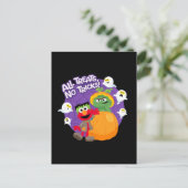 Carte Postale Rue Sésame | Des farces et pas de friandises ! (Debout devant)