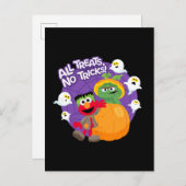 Carte Postale Rue Sésame | Des farces et pas de friandises ! (Devant / Derrière)